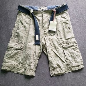 Men's Cargo Shorts with Belt